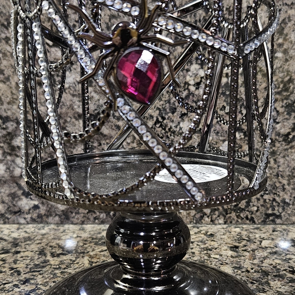 Bath And Body Works Gem Spider 3 Wick Candle Holder